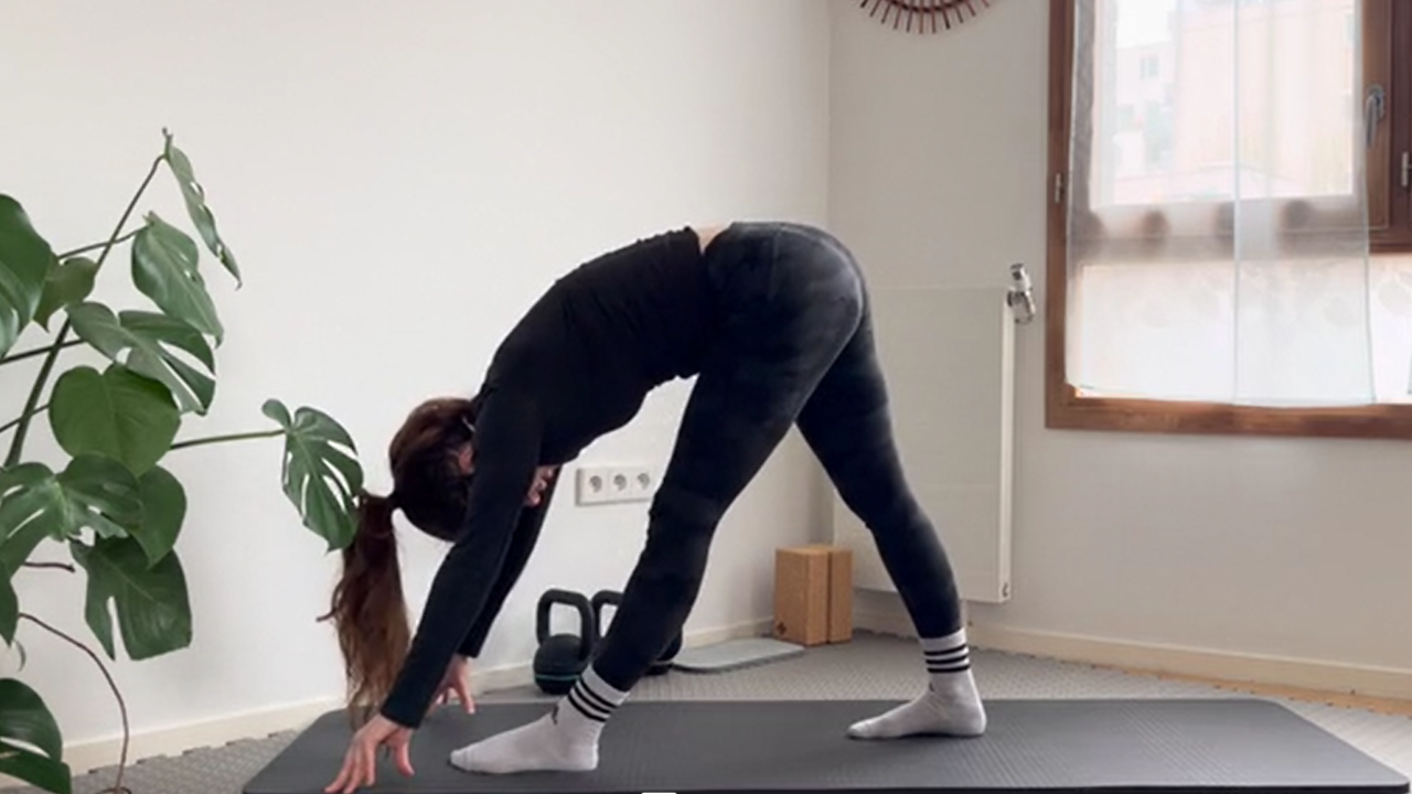 etirements express bas du corps, yoga et pilates en ligne